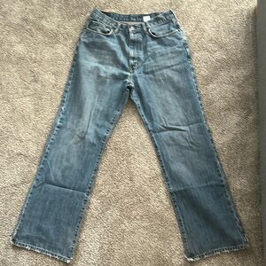 Mens Abercrombie boot cut vintage jeans 32x32.